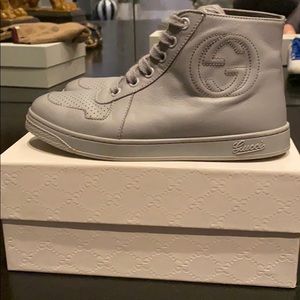 Gucci high top sneakers (Kids 27)